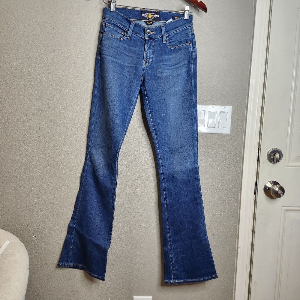Lucky Brand Sofia Boot Cut Blue Denim Jeans